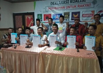 Tujuh Parpol di Indramayu Sepakat Mengusung Perubahan