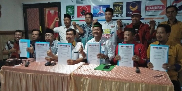 Tujuh Parpol di Indramayu Sepakat Mengusung Perubahan