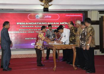 Tunjang SPBE , Pemprov Jateng Launching TNDE dan TTE