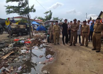 Evaluasi Proyek Strategis Tahun 2019 Plt. Bupati Kecewa Dengan Kondisi Pasar dan Taman Jatibarang