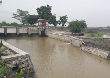 Belum Lama Selesai Dikerjakan, Pekerjaan Sudah Ambruk