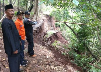 Di Awal Tahun 2020, Longsor Terjadi Di Desa Sampih Susukanlebak