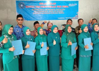 6 Desa Di Kecamatan Lemahabang Ikuti Pelantikan Ketua Tim Penggerak PKK Desa