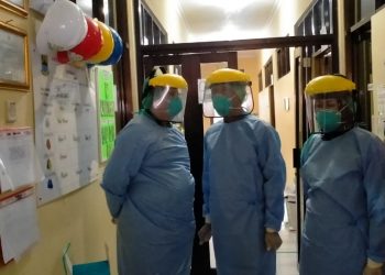 Tim Kementrian RI Ambil Sempel Swap Nasofaring, Sputum. Dan Serum pasien Yang diduga Terjangkit Virus Corona