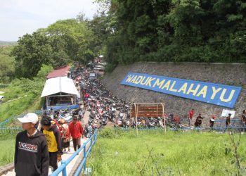 Masyarakat di Hari Jadi ke- 342, Kabupaten Brebes ke Obyek Wisata Gratis