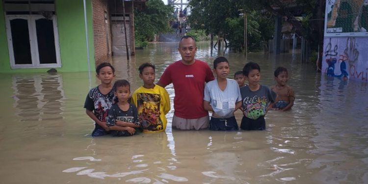 Banjir Landa 4 Titik Wilayah Kabupaten Cirebon