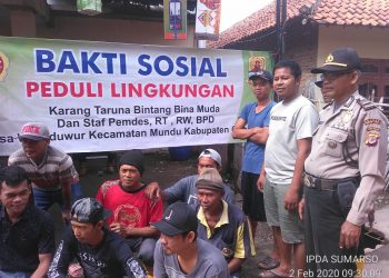 Wujud Syukur Atas Penghargaan Pangkat, Ipda Sumarso laksanakan Baksos