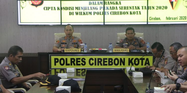 Kapolres Cirebon Kota Pimpin LAT PRA OPS Jaran Lodaya 2020 tingkat Polres Cirebon Kota