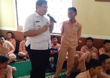 BNN Kota Cirebon Sosialisasi Bahaya Dan Efek Negetif Penyalahgunaan Narkoba Ke Pelajar SMP