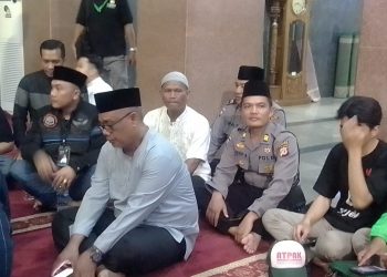Kasat Bimas Polres CIKO Hadiri Tabligh Akbar di Masjid At Taqwa