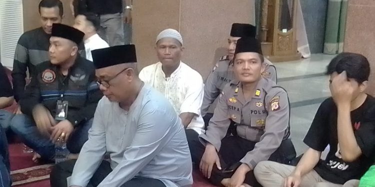 Kasat Bimas Polres CIKO Hadiri Tabligh Akbar di Masjid At Taqwa