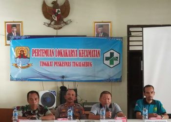 Pertemuan Lokakarya Kecamatan : Puskesmas Merupakan Garda Terdepan Pelayanan Kesehatan Masyarakat