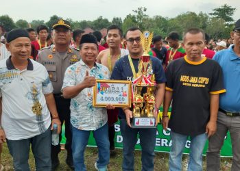 Prestasi Membanggakan, Mengharumkan Nama Desa Dan Masyarakat : Team Sepak Bola Porsel Lungbenda Juara 1, Agus Jaka Cup 2020