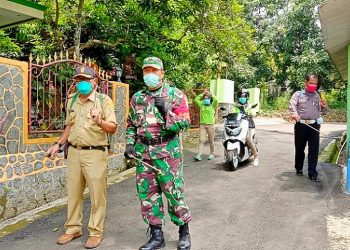 Banyaknya Pemudik Tiba di Kampung Halaman, Pemdes Wangkelang Segera Gelar Penyemprotan Desinfektan