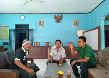 Asep Widodo Kuwu Desa Sende Tanggapi Keluhan Petani