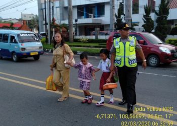 Kapolres Cirebon Kota, Instruksikan Jajaran Menggelar Gatur Pagi