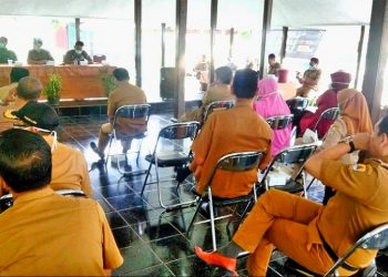 Hadapi Pandemik, Muspika Lemahabang Gelar Rapat Khusus Pencegahan Penanggulangan Covid-19