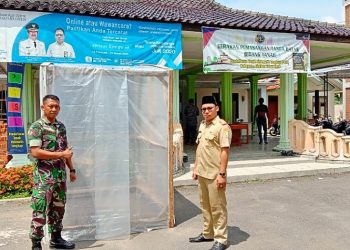 Meningkatnya Kedatangan Warga Pemudik, Pemdes Susukanagung Berlakukan Screening di Tengah Wabah Covid-19