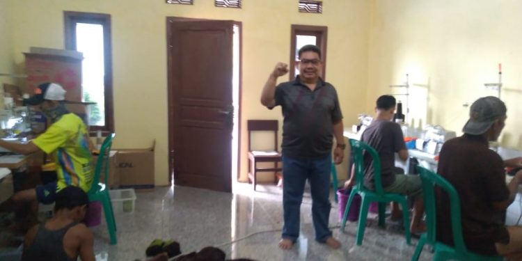 BUMDes Wirapanjunan Produksi  Masker