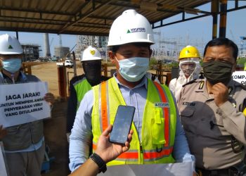 Jajaran Direksi Hyundai Engineering and Construction Cegah Penyebaran Covid 19 Diarea Proyek