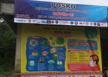 DPP LEMBAKUM ANAK NEGERI APRESIASI DAN SUPPORT POSKO PENCEGAHAN COVID-19
