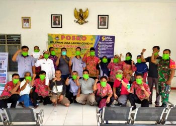 Cegah Penyebaran Covid-19, Pemerintah Desa Sindanglaut Segera Bangun Posko Dan Lakukan Penyemprotan Desinfektan