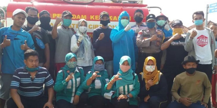 Karang Taruna Bina Karya Desa Tegalkarang Bersinergi Bersama Pemdes Dan Seluruh Elemen, Tangkal Dan Cegah Covid-19