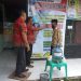 Persempit Penyebaran Virus Corona, Pemdes Kejuden Melakukan Cek Suhu Tubuh Dan Penyemprotan Disinfektan
