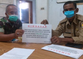 Sebagai Dari Elemen Bangsa, Pemdes Punya Kewajiban, Terpanggil Untuk Ikut Membantu Pencegahan Penyebaran Virus Corona