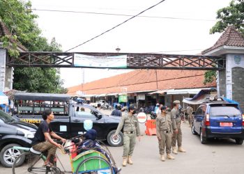 Gugus Tugas Lakukan Penyekatan Jalan dan Penegakan PSBB