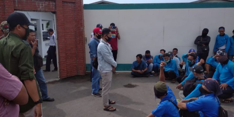 DPC GRIB Kawal Aksi Karyawan PT Yamakawa Rotan Industri Yang Di PHK Secara Sepihak