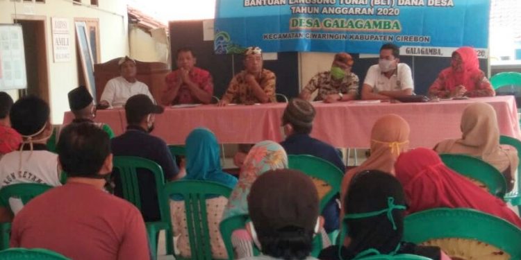 Mekanisme Pembagian BLT DD, Pemdes Galagamba Taati Apa Yang Menjadi Ketentuan Pemerintah Sesuai Peraturan Yang Berlaku