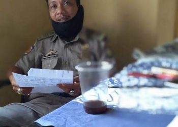 Seksi Trantib Kecamatan Kroya Siaga Covid-19