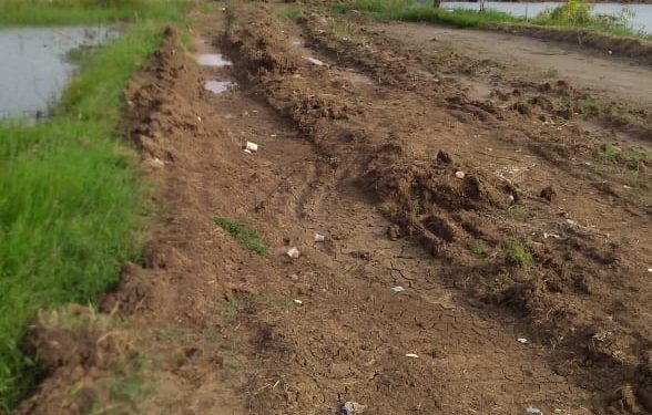 Bendung Karet Rusak Sungai Cisanggarung Dibendung