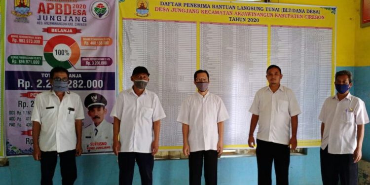 PATUT DICONTOH DAN DITIRU PEMDES JUNGJANG PUBLIKASIKAN NAMA NAMA PENERIMA BANTUAN