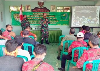 Ciptakan Keakraban, Koramil 2010/Sindanglaut Gelar Komunikasi Sosial Bersama Komponen Masyarakat