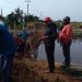 Antisipasi Gagal Panen, Pemdes Ilir Bendung Sungai Sumbermas