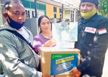 Hari Ketiga, Tim Ojol Tuntaskan Penyaluran Paket Sembako BanProv Jawa Barat Tahap Kedua