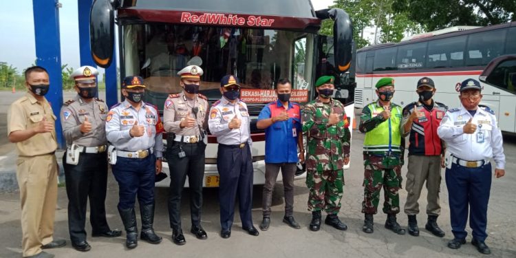 Dishub Laksanakan Giat Tegak Wibawa Dan Rajia 136 Pelanggar Protokol Kesehatan Sektor Pengendara