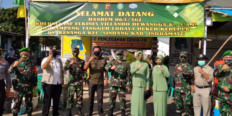 Kunjungi Kampung Tangguh Lodaya, Danrem 063/SGJ:  Blok Dukuh Krupuk Layak Jadi Kampung Percontohan