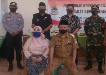 Pengambilan Sumpah Dan Pelantikan Pejabat Kuwu Matangaji Dilaksanakan Secara Khidmat