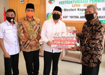 Terdampak COVID-19, Kemenkop UKM Restrukturisasi Pembiayaan  KSP Mitra Jasa