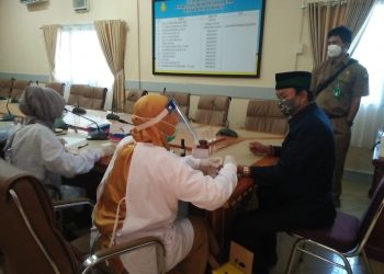 Anggota DPRD Kembali Ikuti Rapid Test