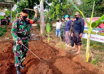 Peringati Dirgahayu HUT RI Ke 75 tahun, Koramil 2010/Sindanglaut Gelar Gerakan Siliwangi Cinta Tanah Air