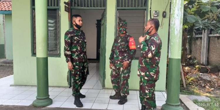 Dandim Brebes  Kunjungi Koramil Losari , Perbatasan Jateng – Jabar