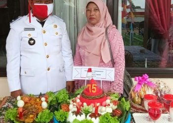 Gelar Lomba Lomba Dengan Protokol Kesehatan, 17 Agutus Di Desa Cisaat Tetap Meriah