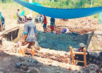 Rehabilitasi Jembatan Ruas Jalan Pasawahan Susukanlebak Mulai Dikerjakan