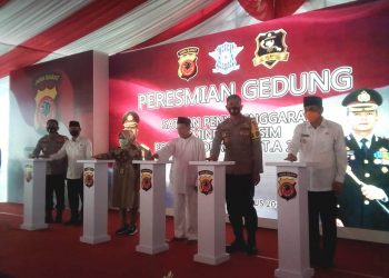 Kapolda Jabar Resmikan Gedung SATPAS Satlantas Polres Indramayu