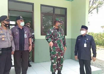 Kunjungan Kerja Danrem 071 Kolonel Infanteri Dwi Lagan Syafrudin Di Koramil 16 Larangan Brebes