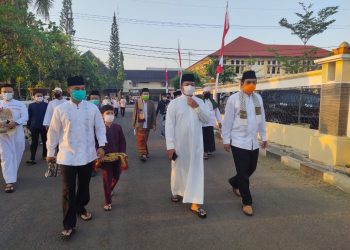 Ribuan Umat Islam Indramayu Panjatkan Doa Bersama